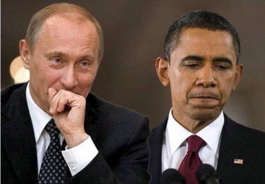 Ускользающая улыбка Путина и исчезающее достоинство Обамы