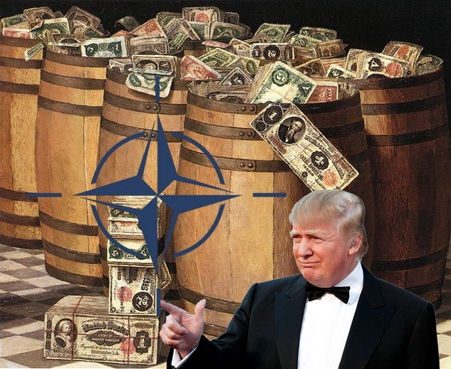 Деньги на бочку или как в НАТО произошёл Трамп
