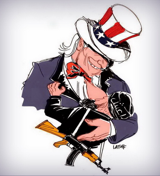Спецслужбы США работают своими деньгами и чужими руками (рис — Латуфф)