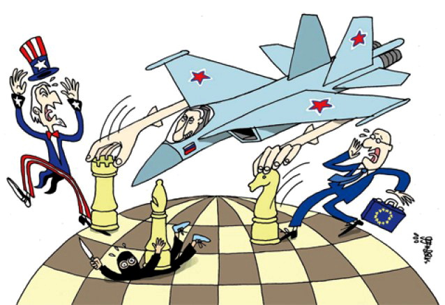 Геополитические шахматы на Ближнем Востоке