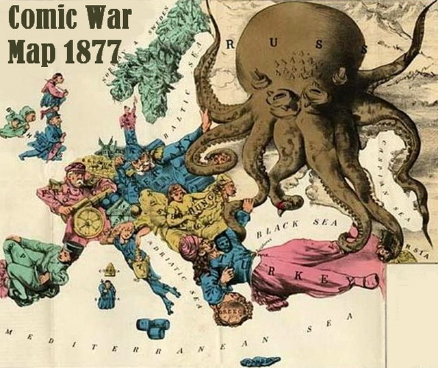 Уже в 1877-м против «щупалец Москвы» была почти вся Европа