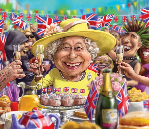 Королева взяла весь алкоголь под свой контроль